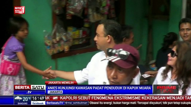 Anies Baswedan Janji Menata Kawasan Padat Penduduk Kapuk Muara