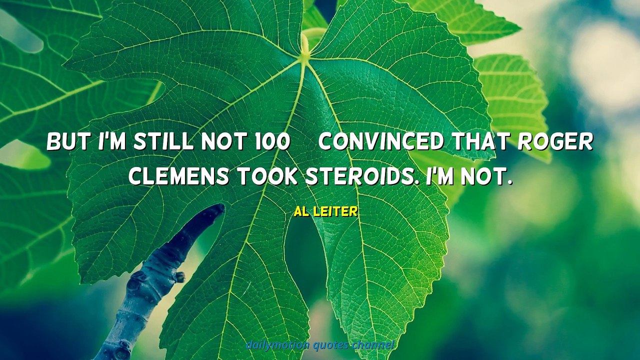 Al Leiter Quotes