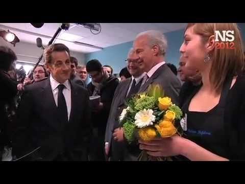 Souvenir de jeunesse pour N. Sarkozy parmi les apprentis fleuristes au CFA du Virolois de Tourcoing