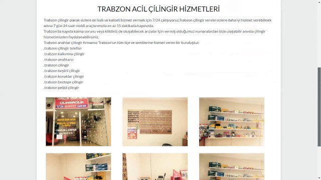 Trabzon Çilingir 0543 477 41 75