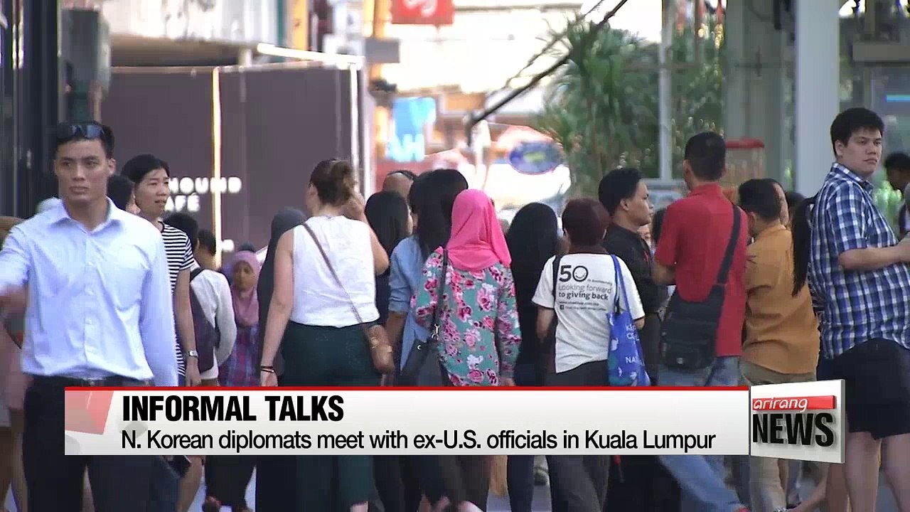 N. Korean diplomats hold talks with ex-U.S. officials in Kuala Lumpur