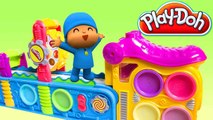 Play Doh Ice Cream - Create Popsicle Ice Cream with Peppa Pig Toys - Cartoon for Kids