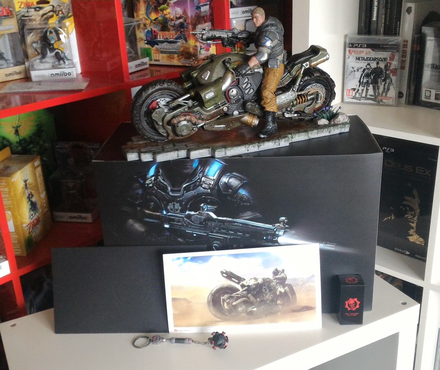 Unboxing FR | Déballage de Gears of war 4 Collector et figurine JD Fenix [UNBOXING]