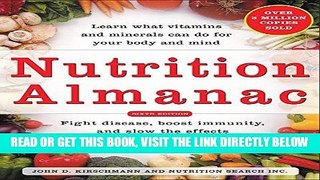 [Free Read] Nutrition Almanac Free Online