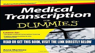 [Free Read] Medical Transcription For Dummies Free Online