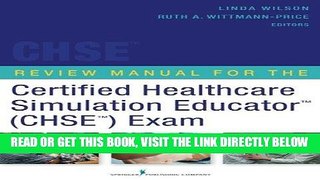 [Free Read] Review Manual for the Certified Healthcare Simulation Educator Exam Free Online