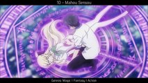 Top 10 Magic/Action/Fantasy Anime