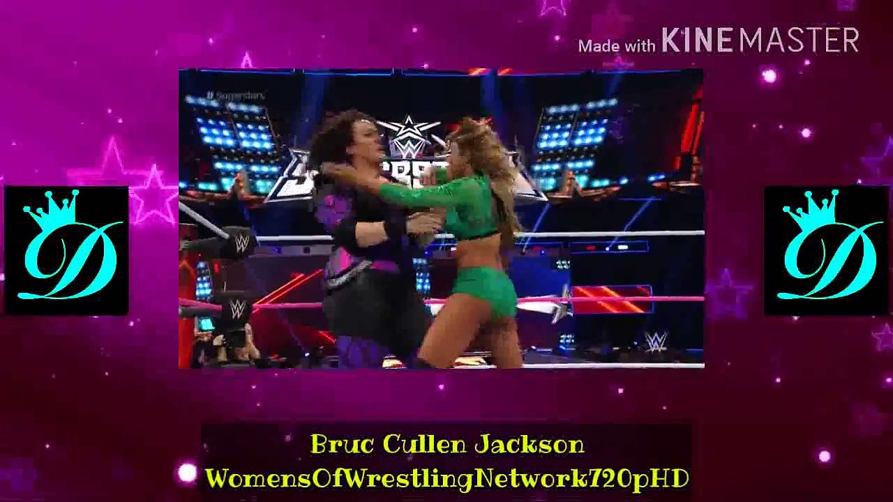 WWE Superstars 2016.10.21 Nia Jax vs Alicia Fox