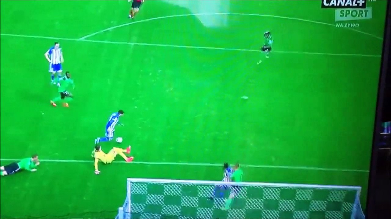 Epic Miss During Wisła Płock vs Górnik Łęczna!