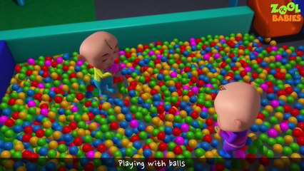 Funny Little Babies Wearing Mustache | Five Little Babies Collection | Zool Babies Fun Songs