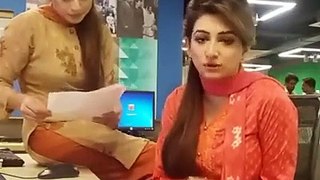 What News Casters Doing Behind The Camera..Viral Video