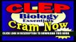 Read Now CLEP Prep Test BIOLOGY Flash Cards--CRAM NOW!--CLEP Exam Review Book   Study Guide (CLEP