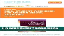Read Now Student Workbook for Modern Dental Assisting - Elsevier eBook on VitalSource (Retail