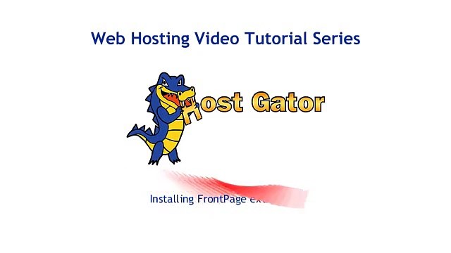 Installing FrontPage Extensions
