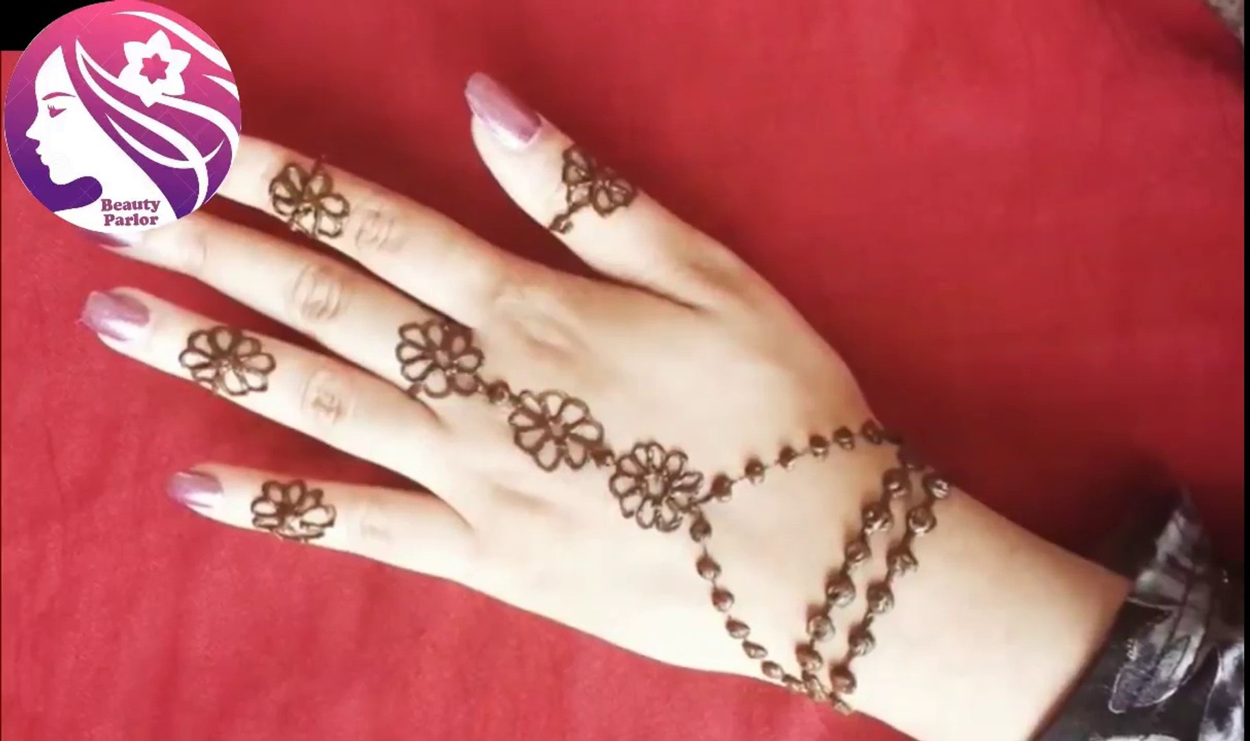 Floral Mehndi Designs Simple And Easy Step By Step For Hands