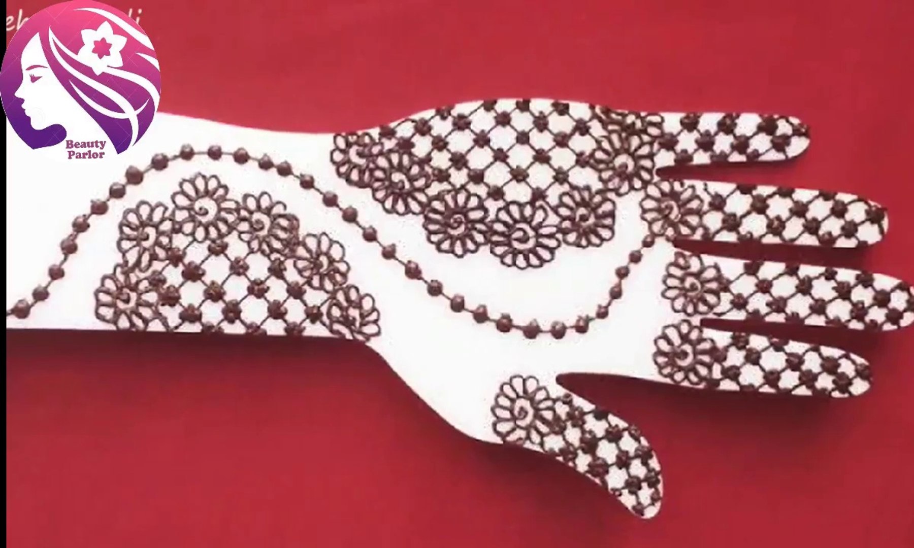 Pretty Flowers Mehndi Designs Simple And Easy Step By Step For Hands Episode 106 By Art Institute Video Dailymotion