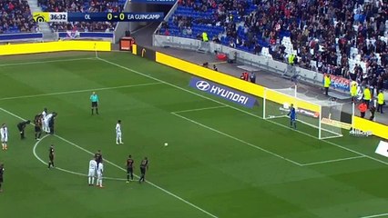 Alexandre Lacazette  Goal 1-0 Lyon vs Guingamp 22-10-2016 HD