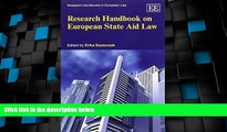Big Deals  Research Handbook on European State Aid Law (Research Handbooks in European Law