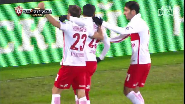 Ural Sr vs Spartak Moscow 0-1 All Goals & Highlights HD 22.10.2016