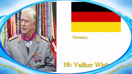 Top 10 Best Military Generals in The World 2016