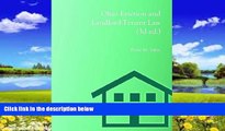 Books to Read  Ohio Eviction and Landlord-Tenant Law, Third Edition  Full Ebooks Best Seller