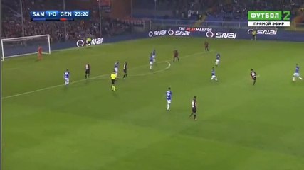Luca Rigoni Goal - Sampdoria 1-1 Genoa 22.10.2016