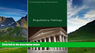 Big Deals  Regulatory Takings (Constitutional Law Series)  Best Seller Books Best Seller