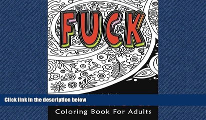 READ book  Swear Words Coloring Book for Adults READ ONLINE