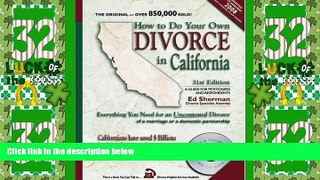 Big Deals  How to Do Your Own Divorce in California: Everything You Need for an Uncontested