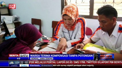 Warga Terdampak Proyek Tol Batang-Semarang Terima Kompensasi Tanpa Potongan