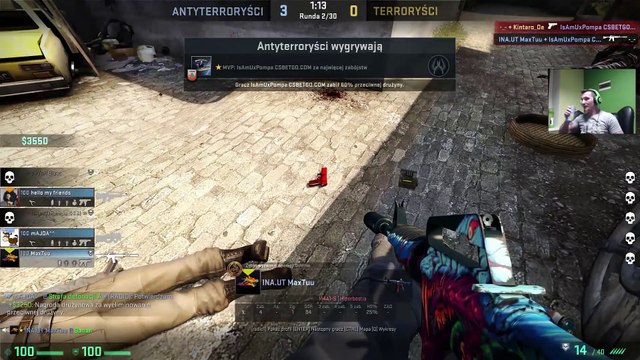 Counter-Strike Global Offensive - Najlepsza obrona bombsite B ever! w Pevor