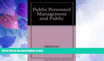 Big Deals  Public Personnel Management and Public Policy  Best Seller Books Most Wanted