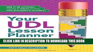 [Ebook] Your UDL Lesson Planner: The Step-by-Step Guide for Teaching all Learners Download Free