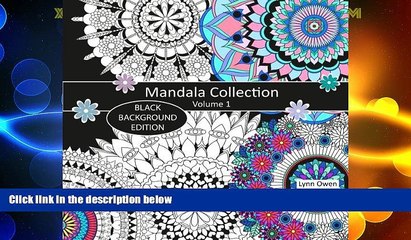 FREE DOWNLOAD  Mandala Collection Colouring Book Black Background Edition Volume 1  FREE BOOOK