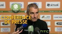 Conférence de presse Stade Lavallois - Stade Brestois 29 (0-1) : Denis ZANKO (LAVAL) - Jean-Marc FURLAN (BREST) - 2016/2017