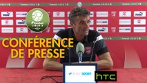 Conférence de presse Nîmes Olympique - FC Sochaux-Montbéliard (0-0) : Bernard BLAQUART (NIMES) - Albert CARTIER (FCSM) - 2016/2017