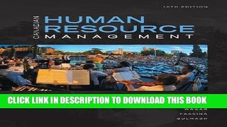[Free Read] Canadian Human Resource Management with Connect Access Card: A Strategic Approach Full
