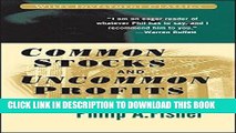 [Free Read] Common Stocks and Uncommon Profits and Other Writings Free Online