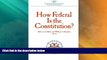 Big Deals  How Federal is the Constitution? (AEI Studies)  Best Seller Books Best Seller