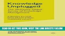 [PDF] FREE Knowledge Unplugged: The McKinsey Global Survey of Knowledge Management [Read] Full Ebook
