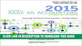[Free Read] Learning Sage 50 Accounting: A Modular Approach with Printed Access Card (12 months)