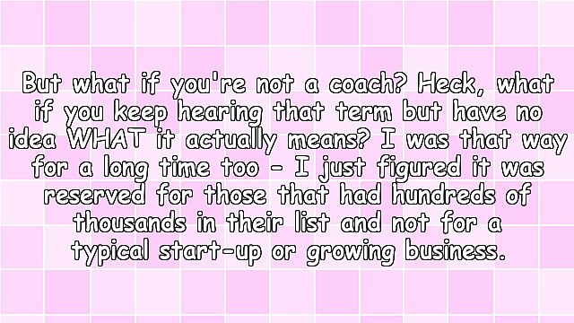 Joint Ventures Aren't Just for Coaches