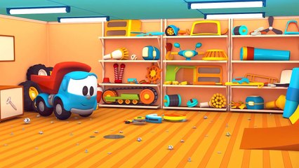 Leo Junior - eğitici çizgi film Türkçe izle. Leo Junior odasını temizliyor!