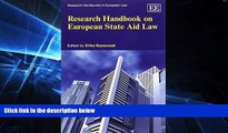 READ FULL  Research Handbook on European State Aid Law (Research Handbooks in European Law