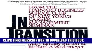 [Read] Ebook In Transition: From the Harvard Business School Club of New York s Career Management