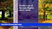 Books to Read  Blackstone s Statutes on Public Law and Human Rights 2007-2008 (Blackstone s