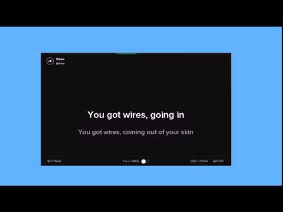 wires- athlete lyrics