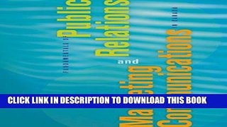 [Free Read] Fundamentals of Public Relations and Marketing Communications in Canada Free Online