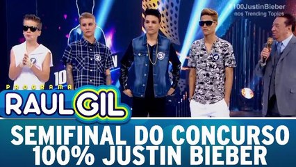 Semifinal do Concurso 100% Justin Bieber