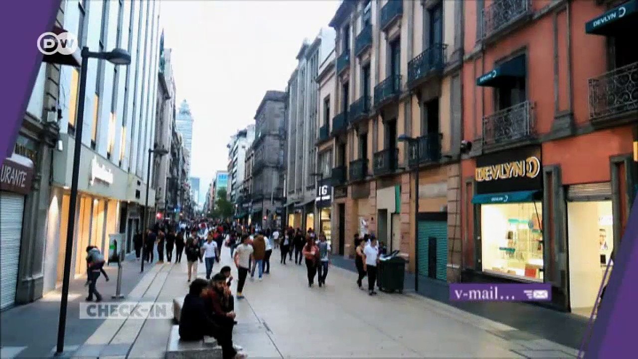 V-Mail Mexiko-Stadt | Check-in